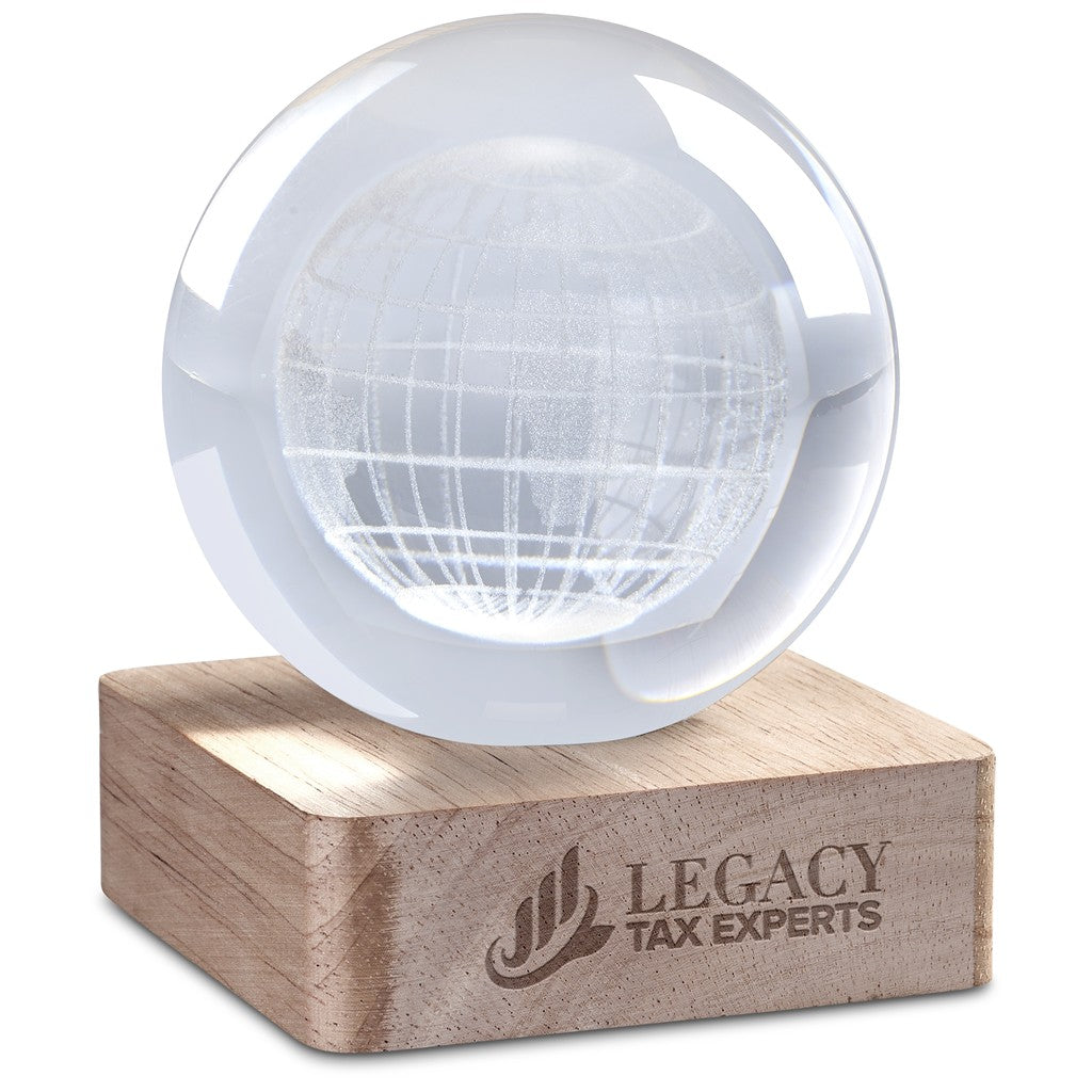 Altitude Blaze Light-Up Globe Award