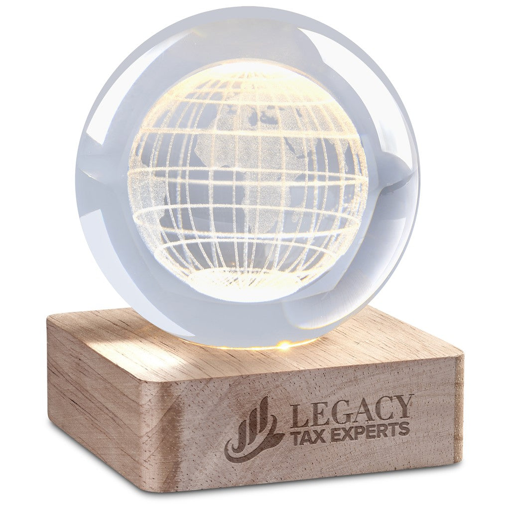 Altitude Blaze Light-Up Globe Award