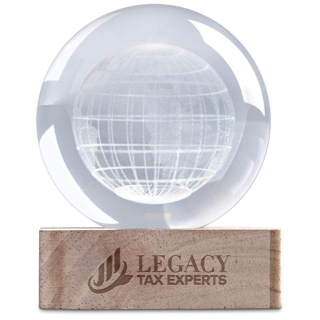 Altitude Blaze Light-Up Globe Award