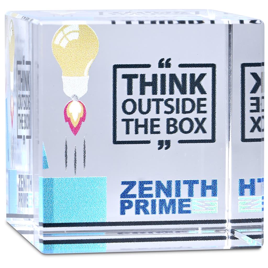 Altitude Crystal Cube Mini Award