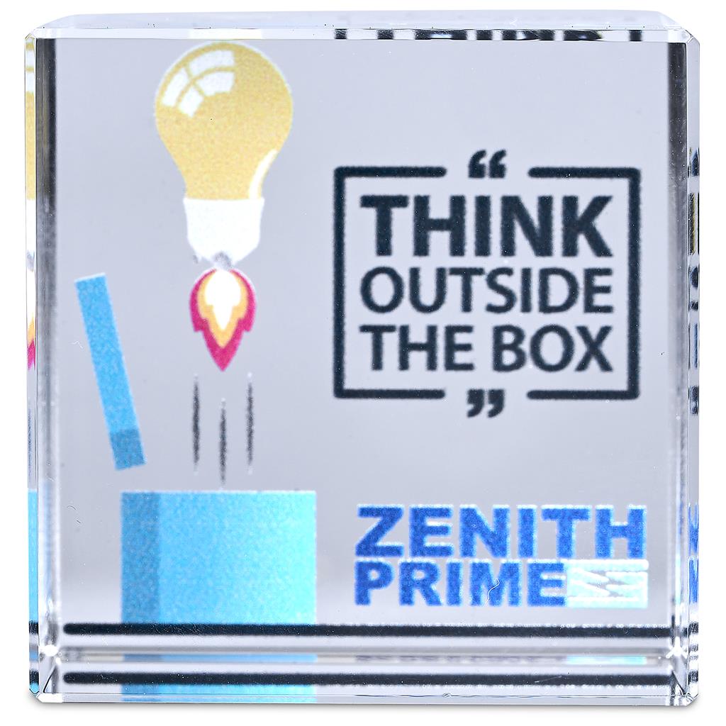 Altitude Crystal Cube Mini Award