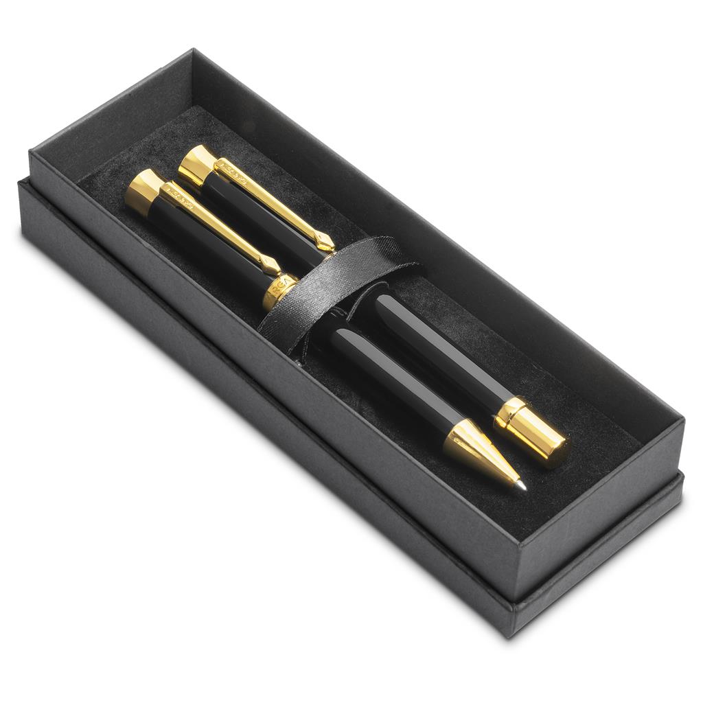 Alex Varga Corona Ball Pen & Rollerball Set