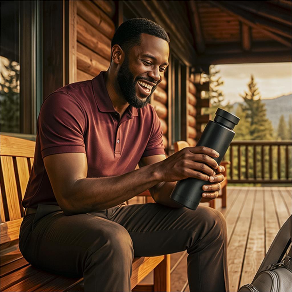 Alex Varga Shackleton Stainless Steel Vacuum Water Bottle - 800ml