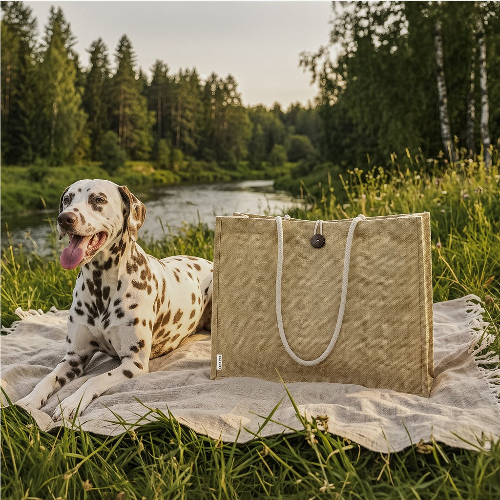 Okiyo Shinrin Jute Tote