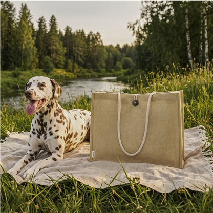 Okiyo Shinrin Jute Tote