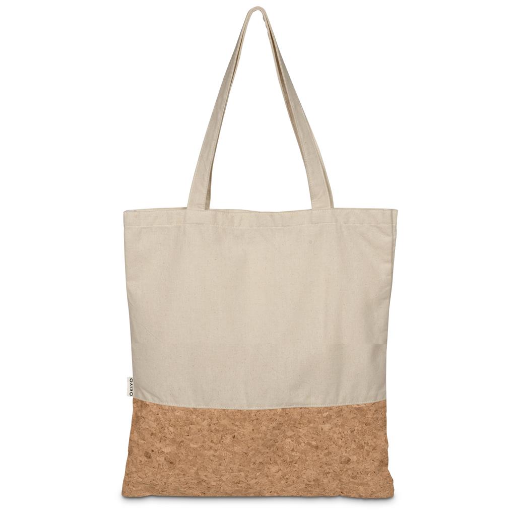 Okiyo Shukaku Cork & Cotton Shopper