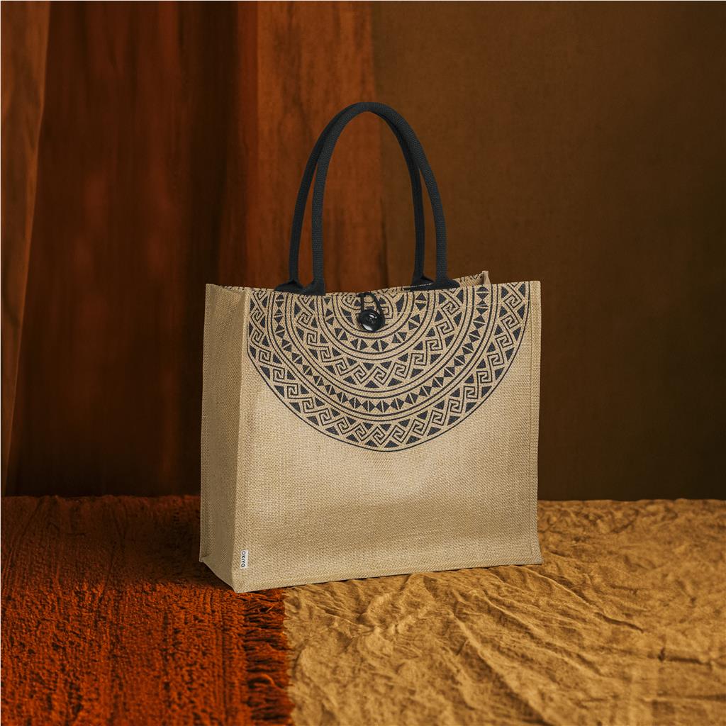 Okiyo Kashira Jute Tote