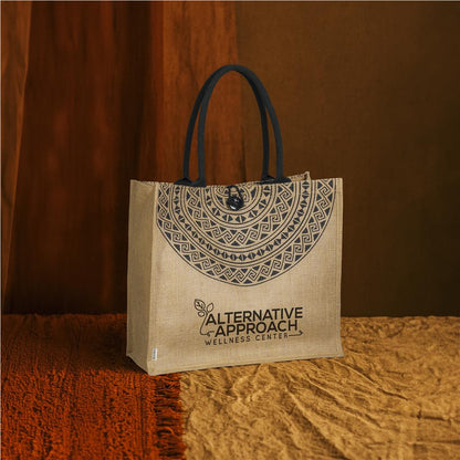 Okiyo Kashira Jute Tote