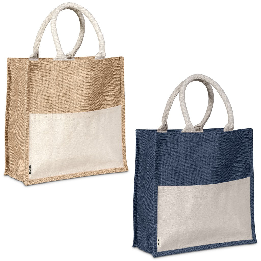 Okiyo Kachi Jute & Cotton Tote