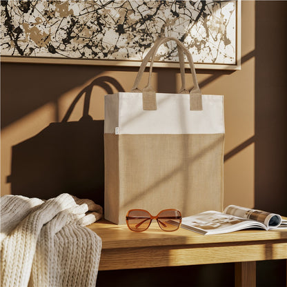 Okiyo Atsui Jute & Cotton Tote