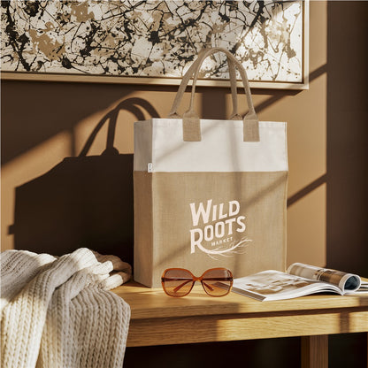 Okiyo Atsui Jute & Cotton Tote