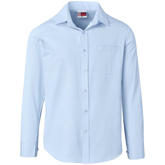 Mens Long Sleeve Carolina Shirt - Sky Blue