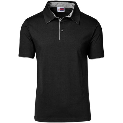 Mens Delta Golf Shirt - Black