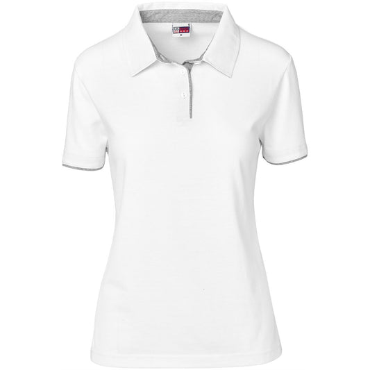 Ladies Delta Golf Shirt - White