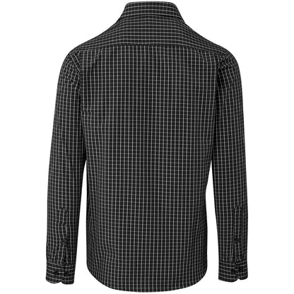 Men Long Sleeve Aston Shirt - Black