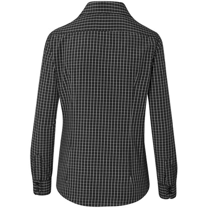 Ladies Long Sleeve Aston Shirt - Black