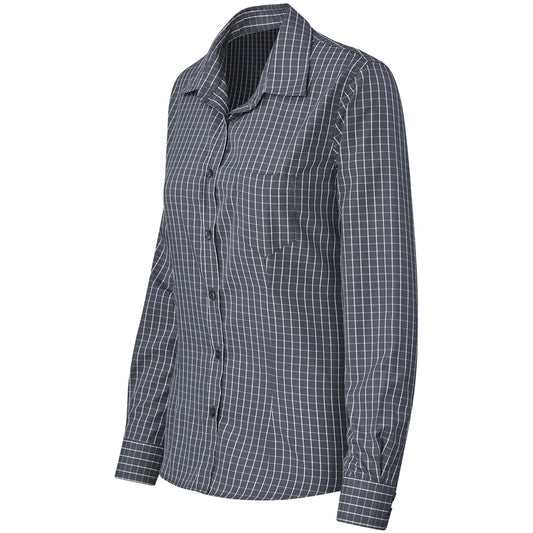 Ladies Long Sleeve Aston Shirt - Grey
