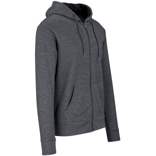 Mens Bravo Hooded Sweater - Charcoal