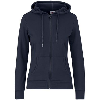Ladies Bravo Hooded Sweater - Navy