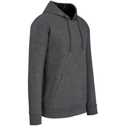 Mens Omega Hooded Sweater - Charcoal