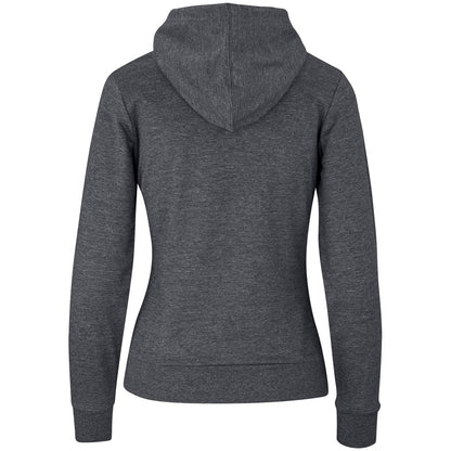 Ladies Omega Hooded Sweater - Charcoal