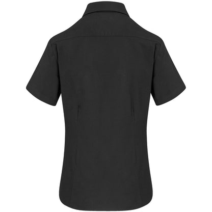 Ladies Short Sleeve Aspen Shirt - Black