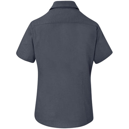 Ladies Short Sleeve Aspen Shirt - Grey