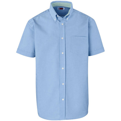 Mens Short Sleeve Aspen Shirt - Blue