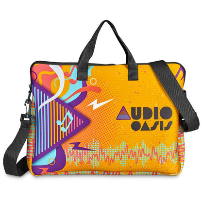 Hoppla Nimbus Neoprene Laptop Sleeve with Handles & Shoulder Strap – 15 -16 inch