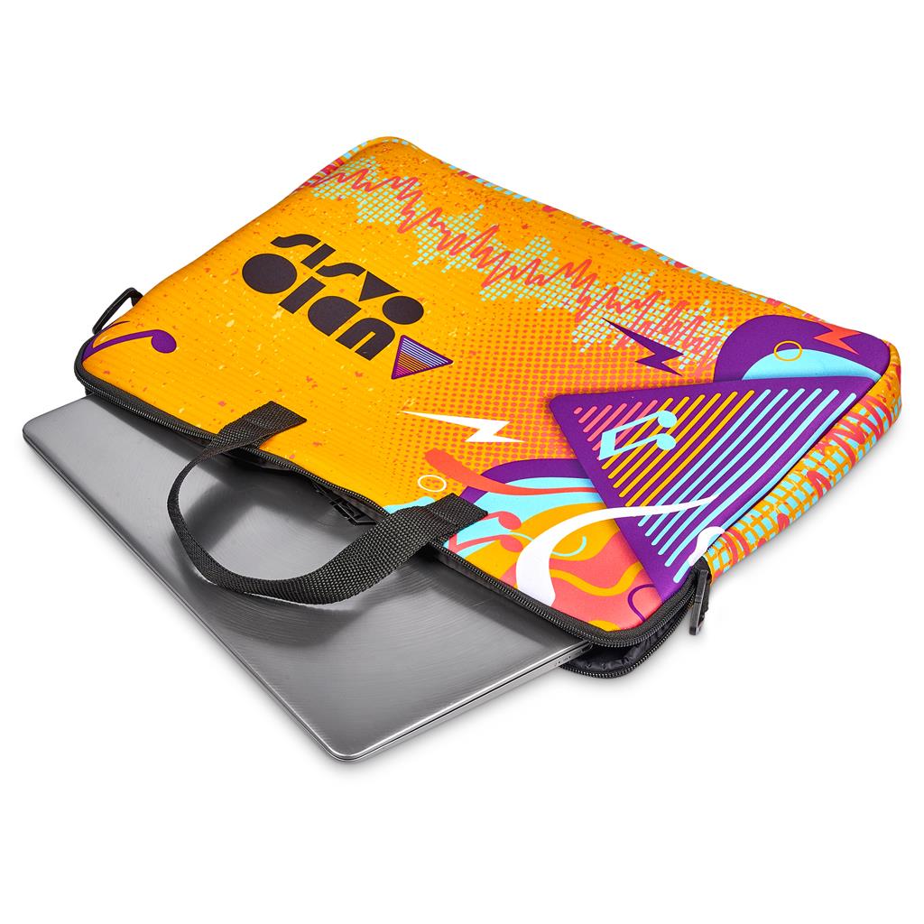 Hoppla Nimbus Neoprene Laptop Sleeve with Handles & Shoulder Strap – 15 -16 inch
