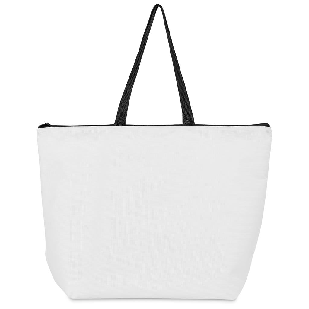 Hoppla Skyline Recycled PET Stitch-Bond Shopper With Zip