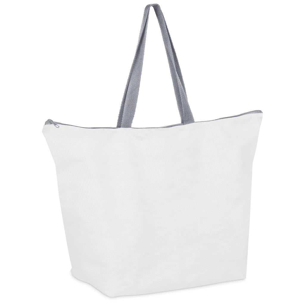 Hoppla Skyline Recycled PET Stitch-Bond Shopper With Zip