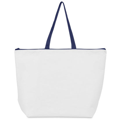 Hoppla Skyline Recycled PET Stitch-Bond Shopper With Zip