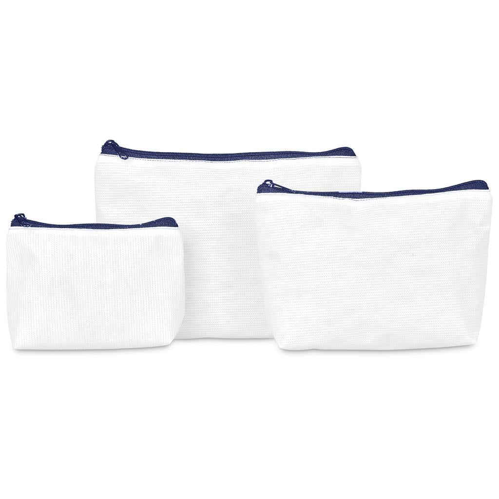 Hoppla Leanne Recycled PET Stitch-Bond Mini Toiletry Bag