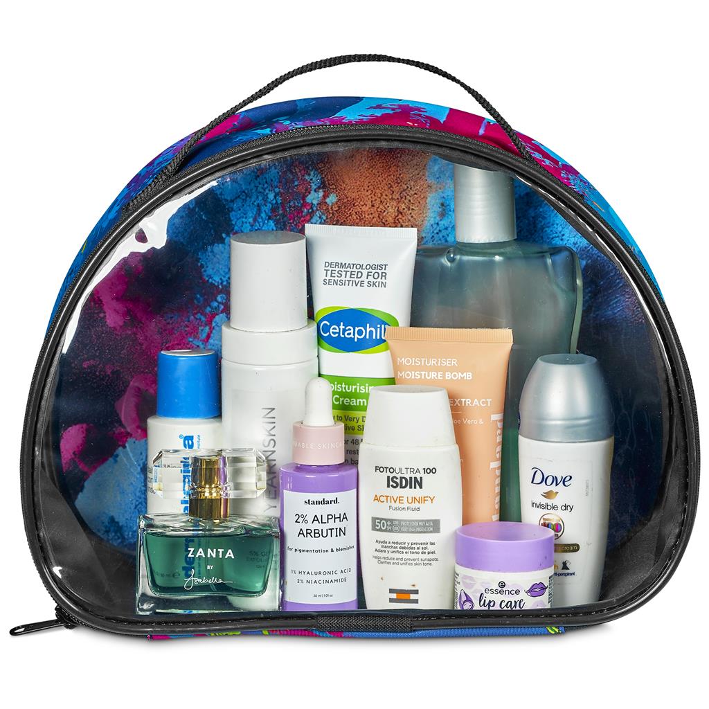 Hoppla Aloe Toiletry Bag With PVC Front Window
