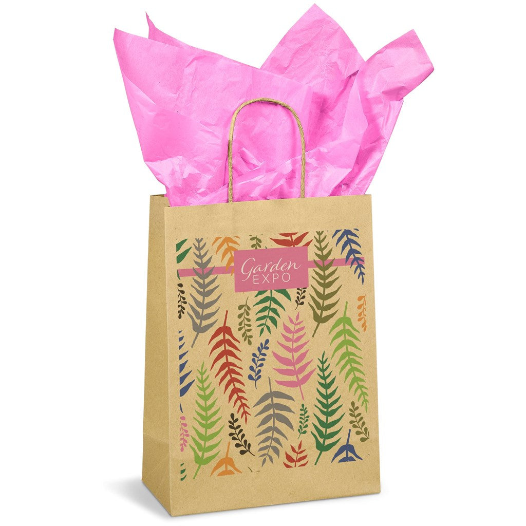 Altitude Ecological Digital Print Midi Paper Gift Bag 150gsm