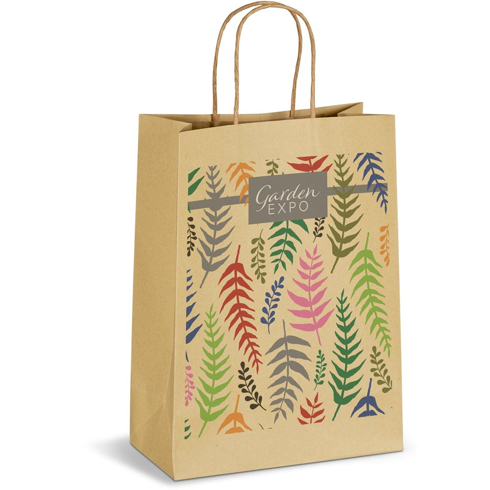 Altitude Ecological Digital Print Midi Paper Gift Bag 150gsm