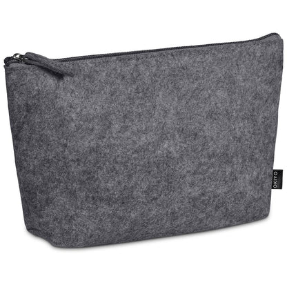 Okiyo Kesho Recycled PET Felt Mini Cosmetic Bag
