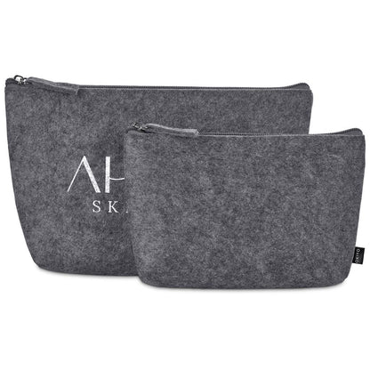 Okiyo Kesho Recycled PET Felt Accessory Bag