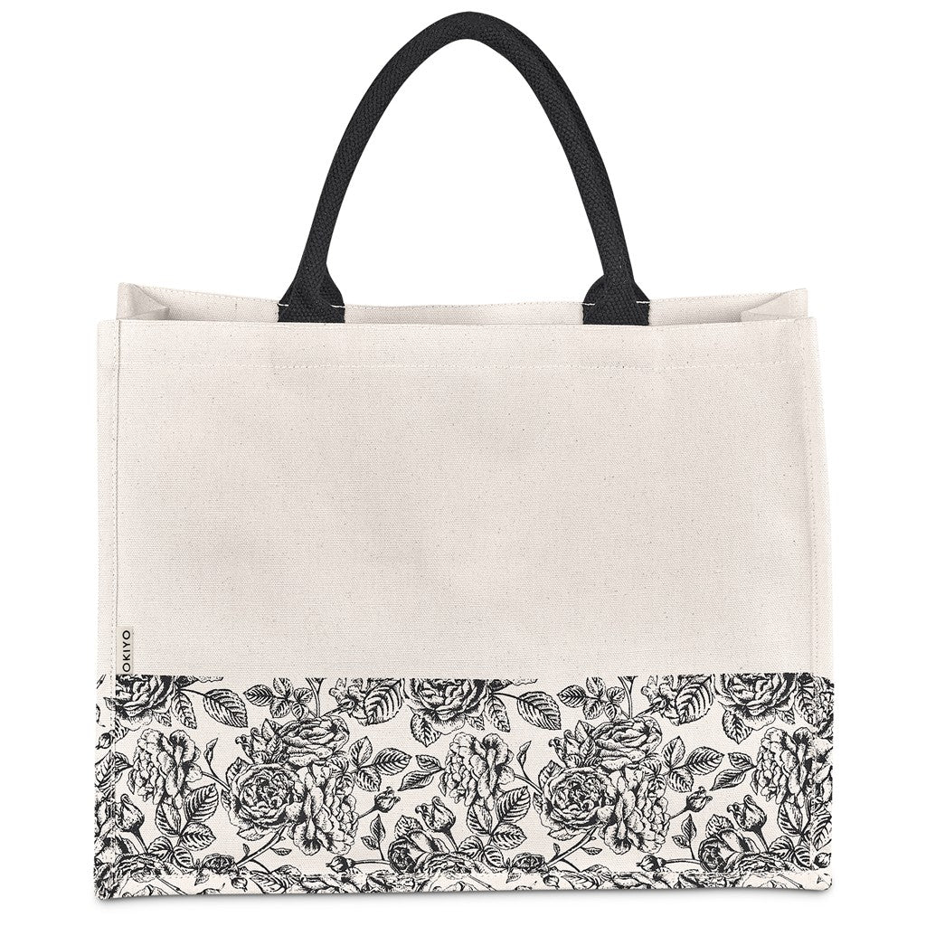 Okiyo Hana Printed Cotton Tote