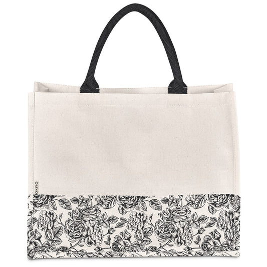 Okiyo Hana Printed Cotton Tote
