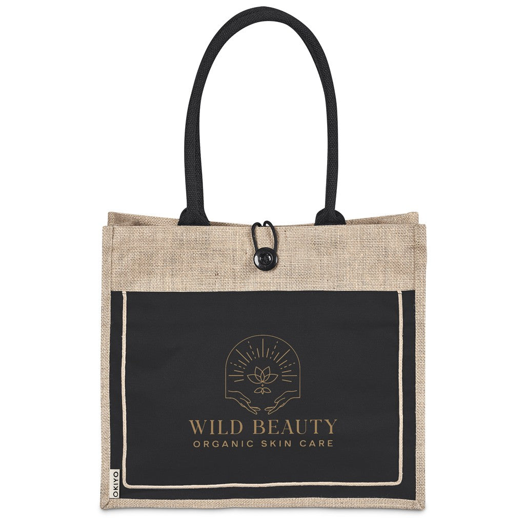 Okiyo Umi Jute & Cotton Tote
