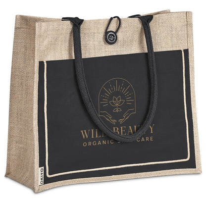 Okiyo Umi Jute & Cotton Tote