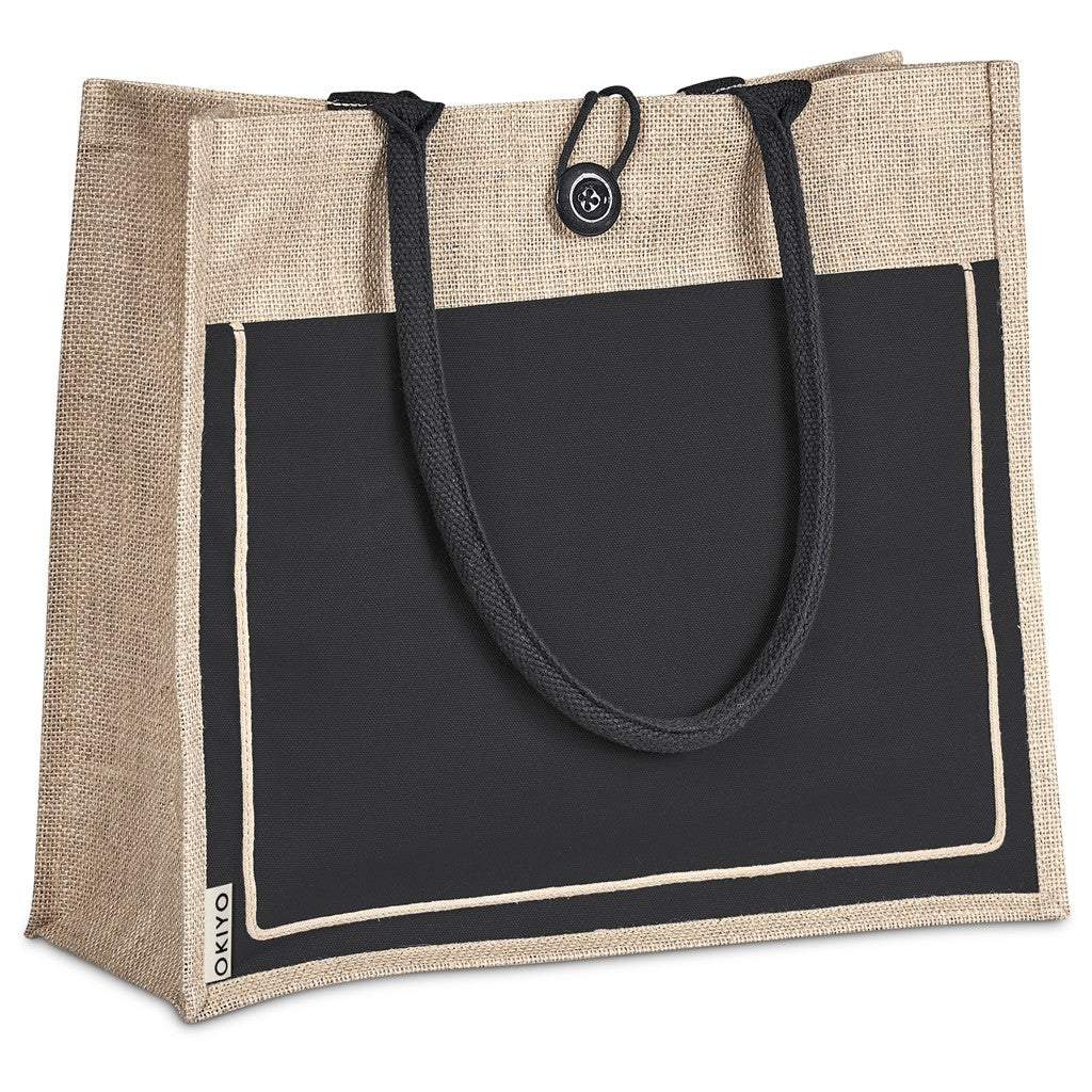 Okiyo Umi Jute & Cotton Tote