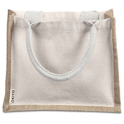 Okiyo Chinsai Mini Jute & Cotton Gift Bag