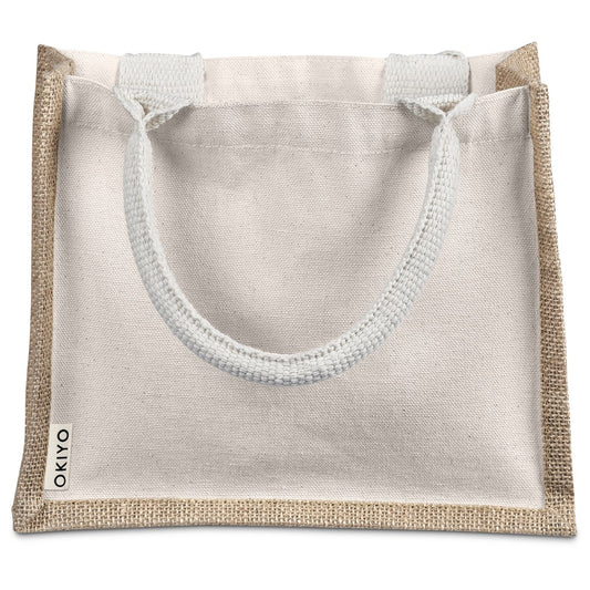 Okiyo Chinsai Mini Jute & Cotton Gift Bag