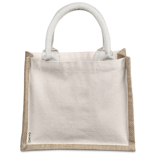 Okiyo Chinsai Mini Jute & Cotton Gift Bag