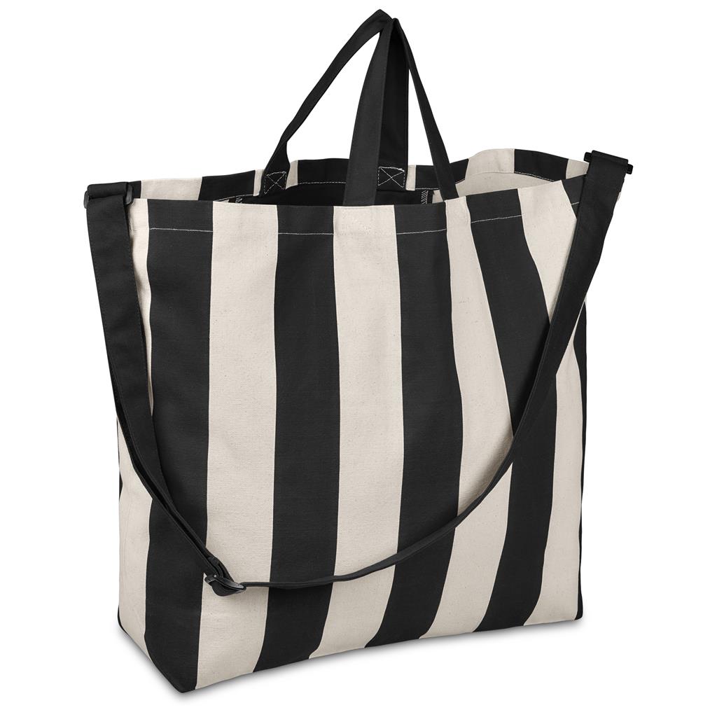 Okiyo Natsuri Recycled Cotton Canvas Large Beach Bag