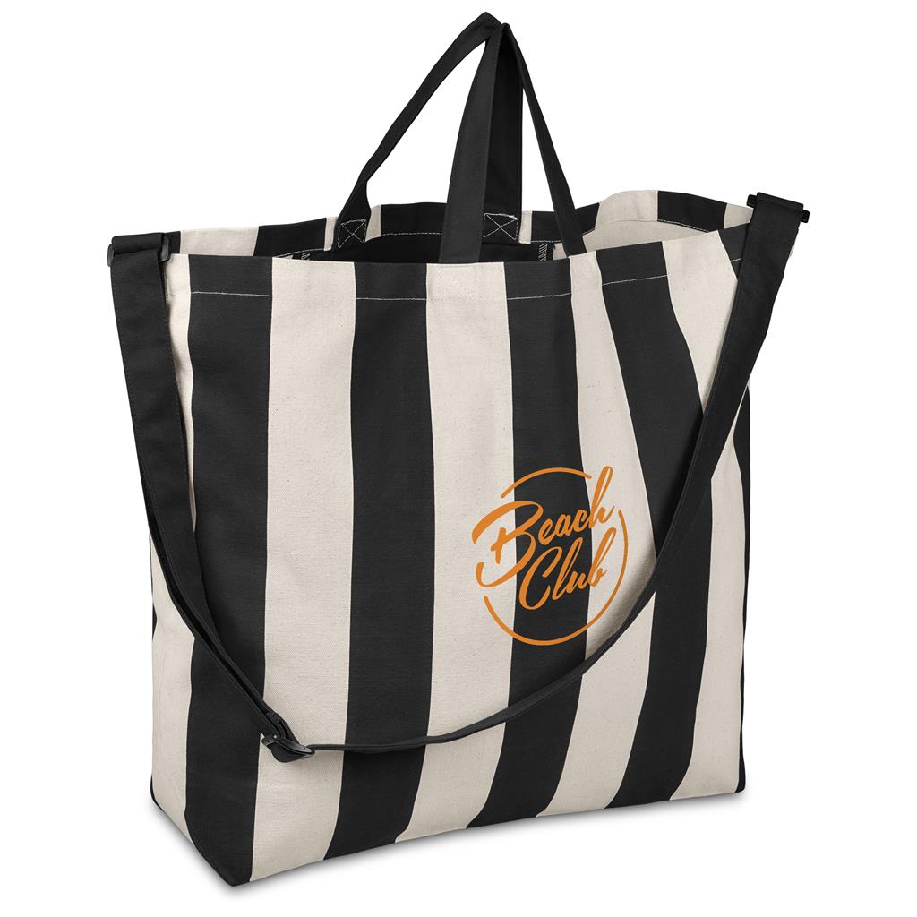 Okiyo Natsuri Recycled Cotton Canvas Large Beach Bag