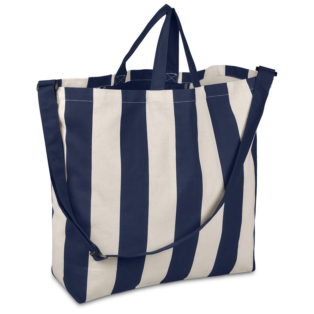 Okiyo Natsuri Recycled Cotton Canvas Large Beach Bag